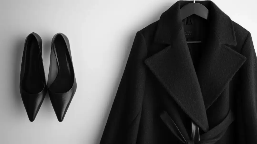 Czarny wiązany płaszcz: Dlaczego to must-have sezonu? Odkrywamy