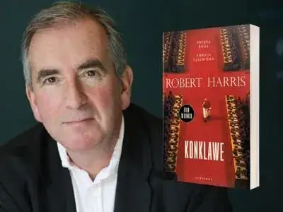 Tajemnicza książka Autor widmo: fascynujący thriller polityczny Harrisa