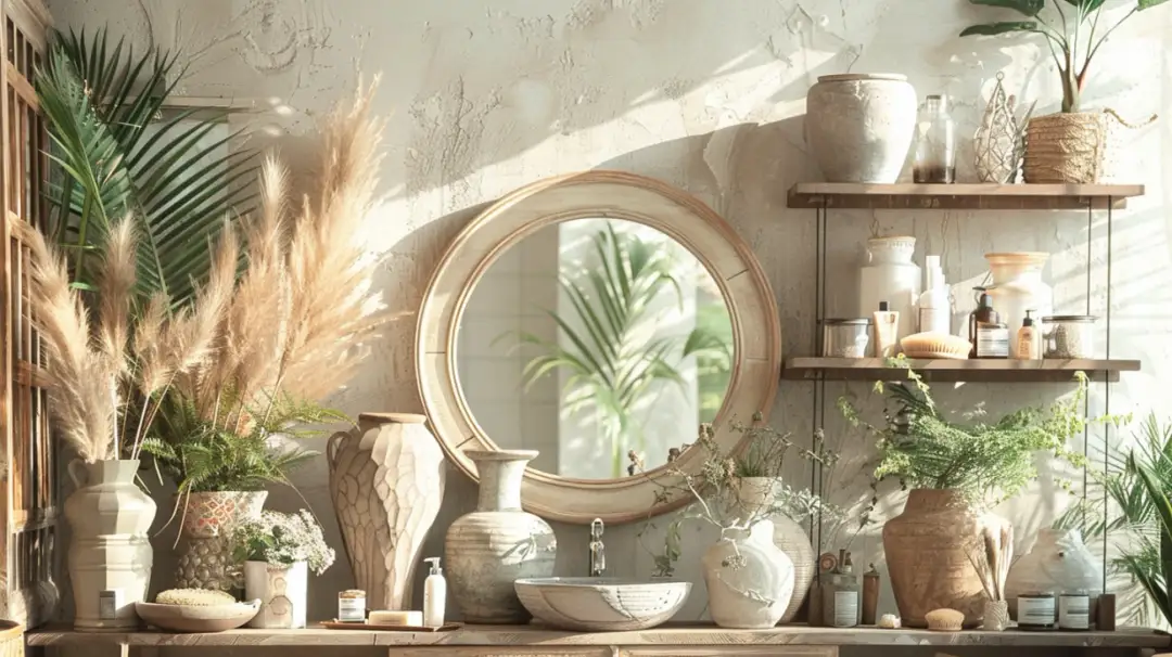 Ozdoby do łazienki na półki i ściany: 7 pomysłów