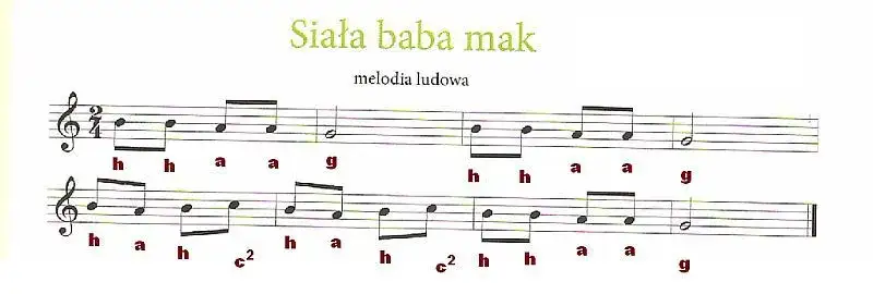 Jak zagrać na flecie Siała baba mak - proste nuty i wskazówki