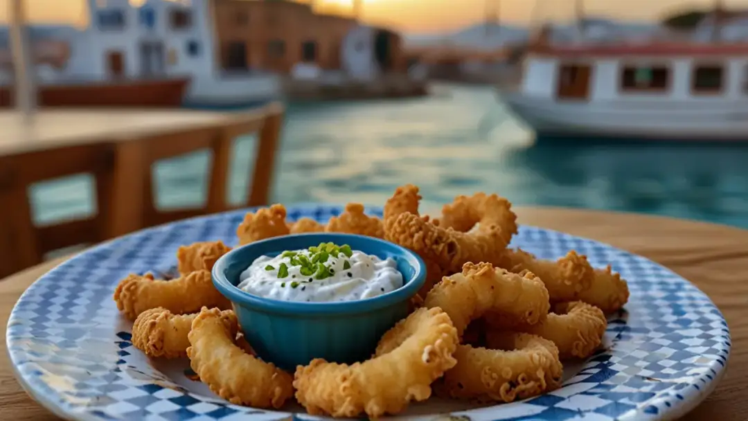 Chrupiące kalmary po grecku: Przepis na pyszne danie z owocami morza