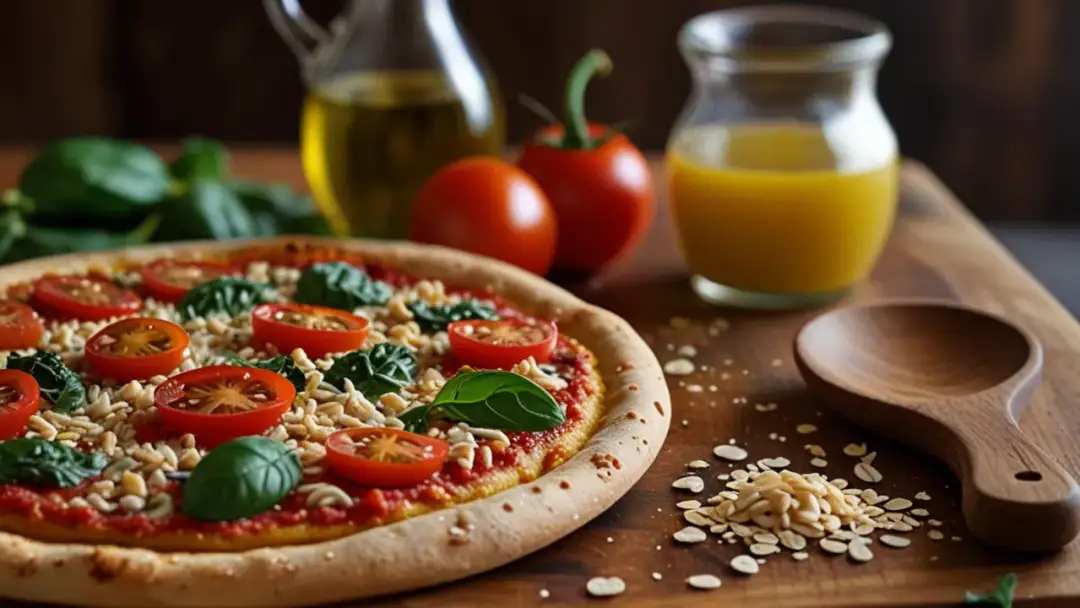 Pizza owsiana z piekarnika: Zdrowa wersja dania na bazie mąki owsianej