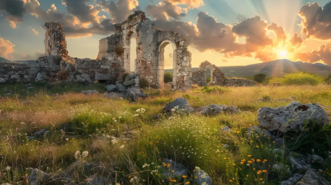 Zagórz: Ruiny klasztoru karmelitów - Historia i tajemnice