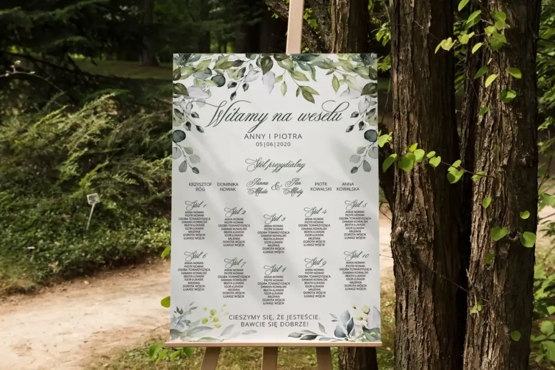 Jak zrobić plan stołów weselnych, aby uniknąć chaosu i stresu