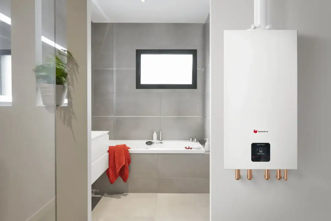 Rodzaje kotłów gazowych: dwufunkcyjny kocioł kondensacyjny marki Saunier Duval