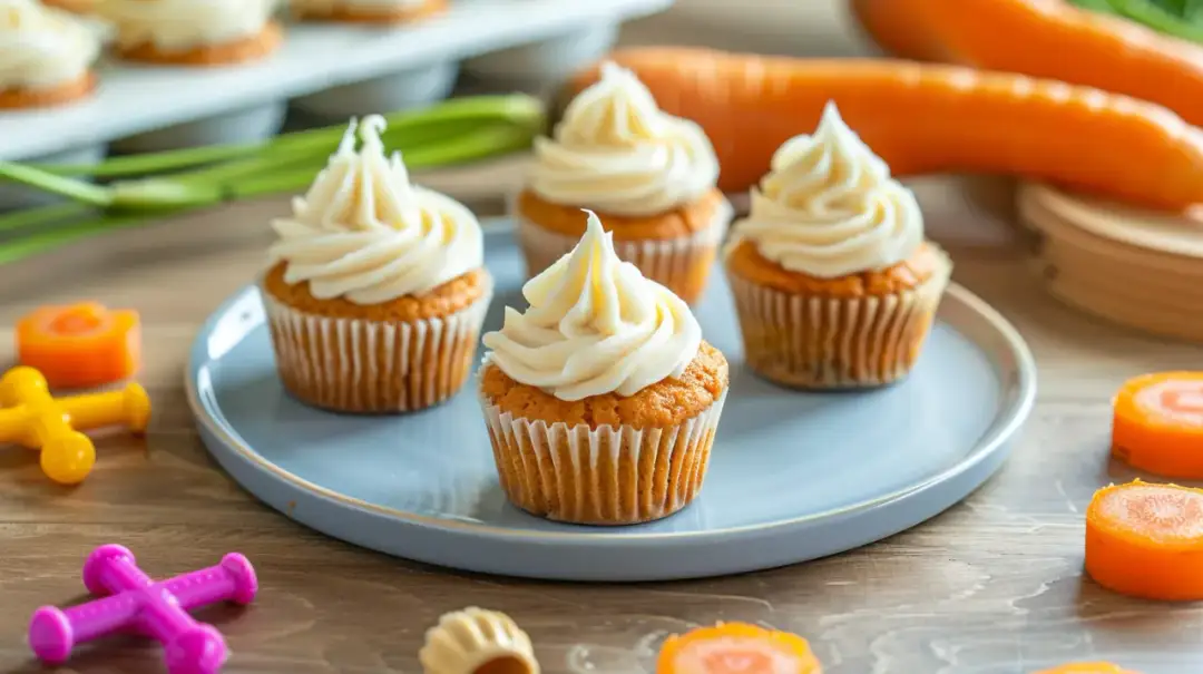 Babeczki marchewkowe z kremem: Bez cukru na dietę BLW dla dzieci