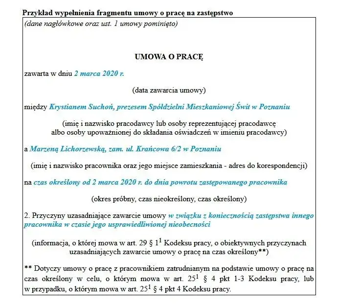 Kiedy można zatrudnić pracownika na zastępstwo? Poznaj ważne zasady