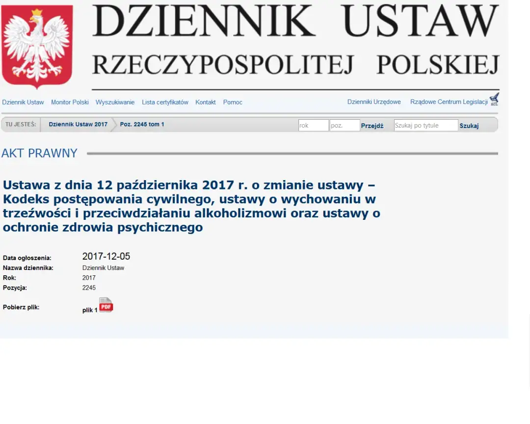 Ustawa kodeks postępowania cywilnego: kluczowe zmiany i ich skutki