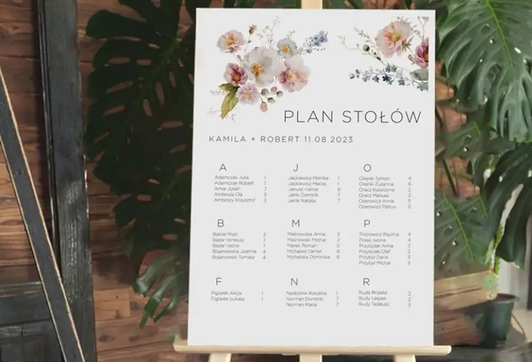 Jak usadzić gości na weselu? Plan idealny dla każdego!