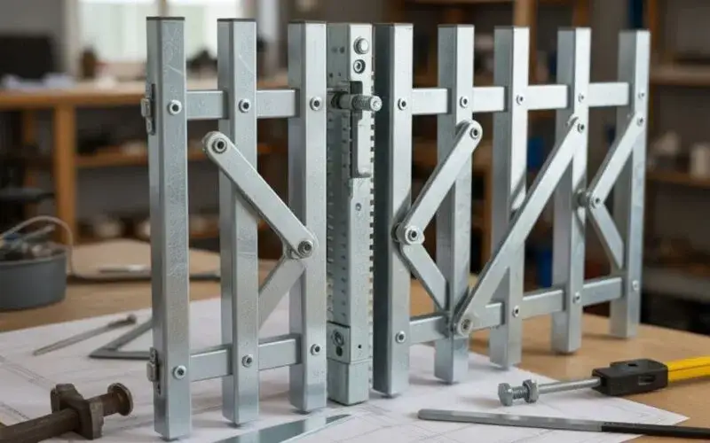 Mechanizmy bram harmonijkowych: montaż, wybór i DIY poradnik