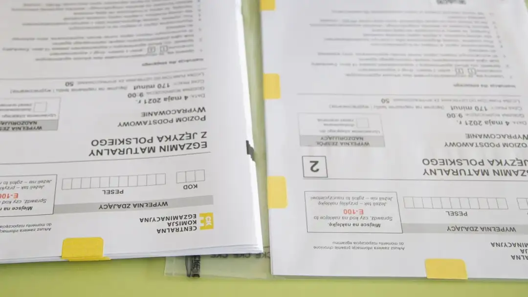 Deklaracje maturalne, jak te z maja 2021, można było składać do momentu rozpoczęcia egzaminu.