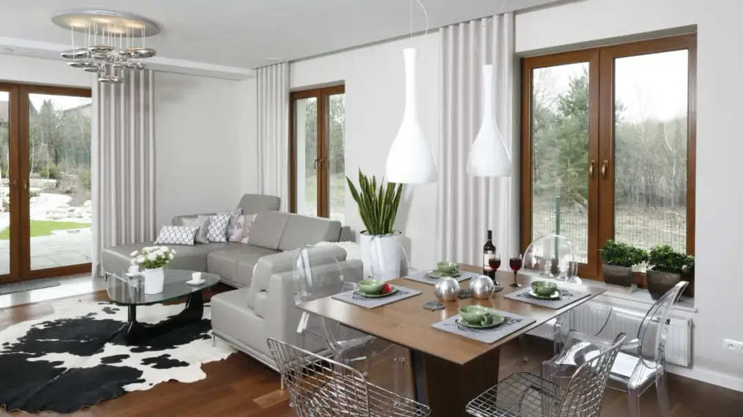 Jak pomalować salon z jadalnią: 10 inspirujących pomysłów