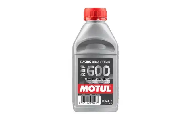 Motul RBF 600 - najlepszy płyn hamulcowy dla motocykli sportowych