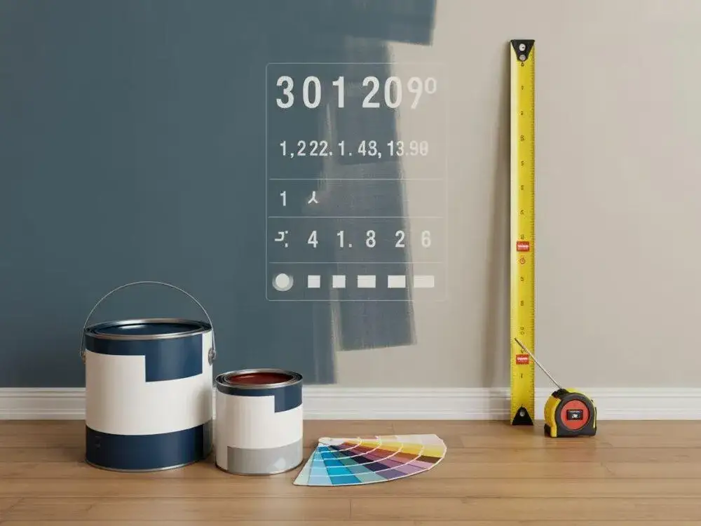 Kalkulator farby: Jak obliczyć m2 ścian i ile litrów kupić?