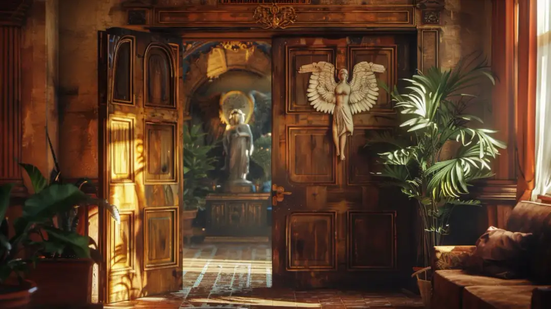 Anioł nad drzwiami: Czy naprawdę chroni Twój dom? Sprawdź to