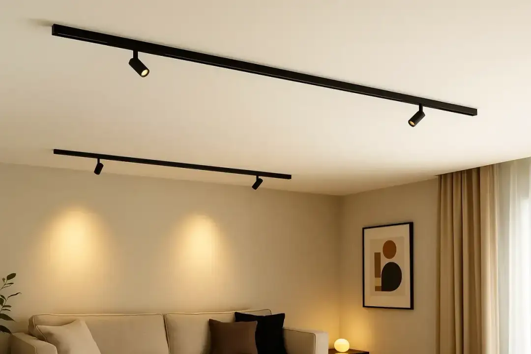 Oświetlenie szynowe wpuszczane w sufit - Minimalizm czy wyzwanie?