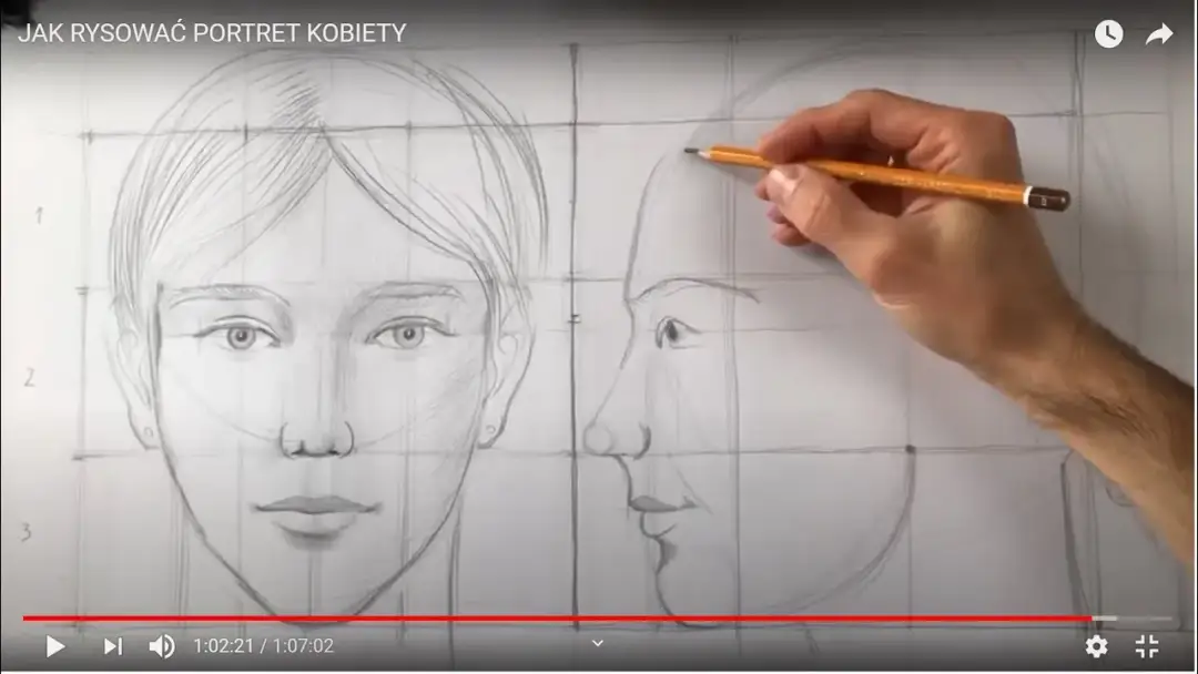 Jak narysować twarz kobiecą – proste kroki dla każdego artysty