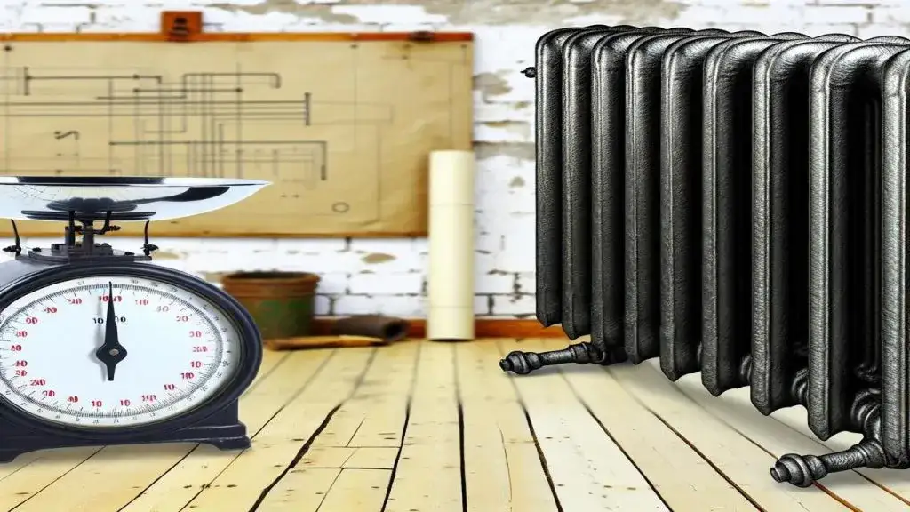 Ile waży grzejnik żeliwny 10 żeberek? Zaskakujące różnice w wadze