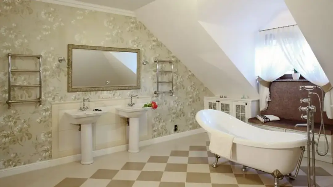 Elegancka łazienka z kotwą Oxford - odkryj styl edwardiański