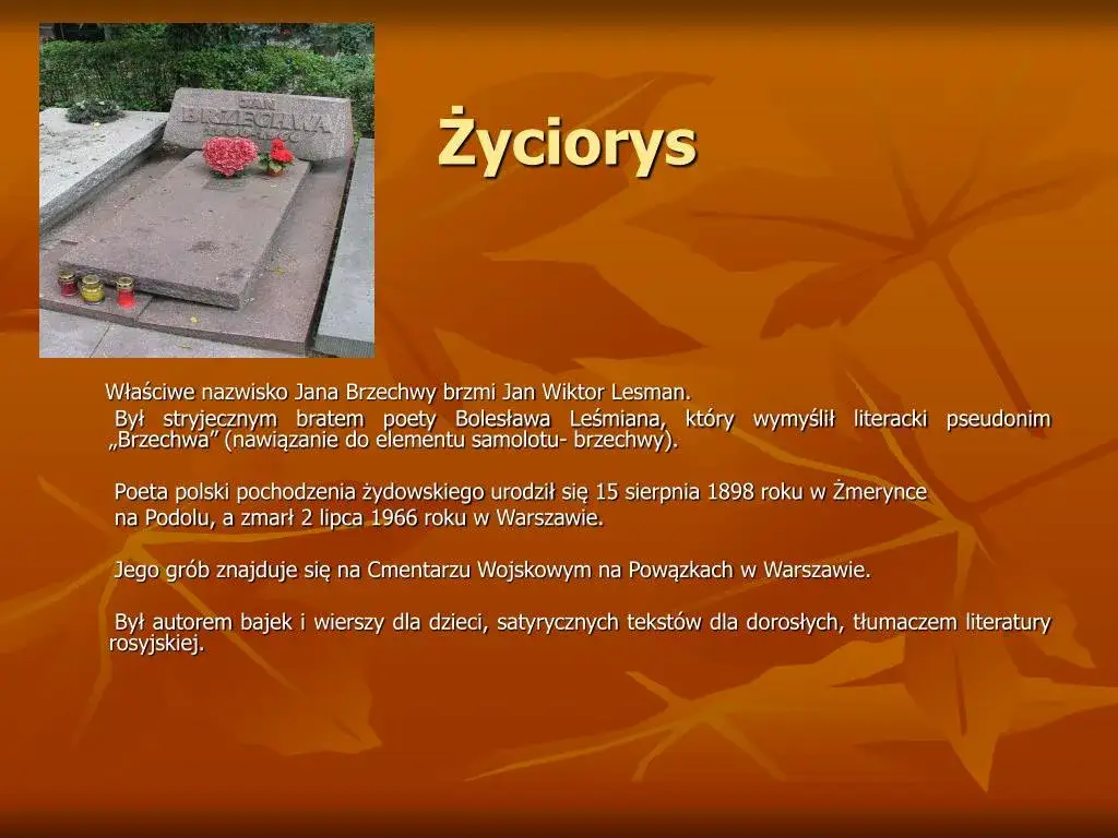 Kiedy urodził się Jan Brzechwa? Odkryj nieznane szczegóły jego życia