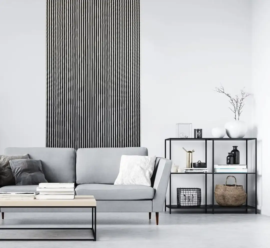 Lamele w salonie: Prosty sposób na efektowną metamorfozę wnętrza