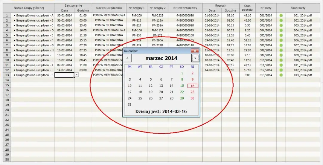 Excel: Praktyczne wstawianie kalendarza w komórkę - Poradnik