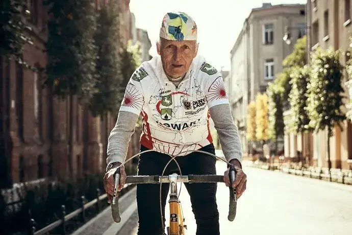 Jan Kudra - legendarny kolarz, który zdobył 9 tytułów mistrza Polski