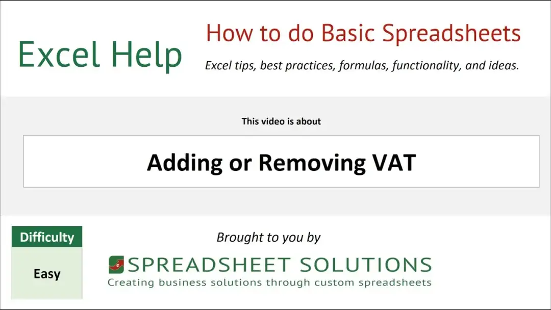 Jak obliczyć VAT w Excelu: 7 kroków do bezbłędnych wyliczeń