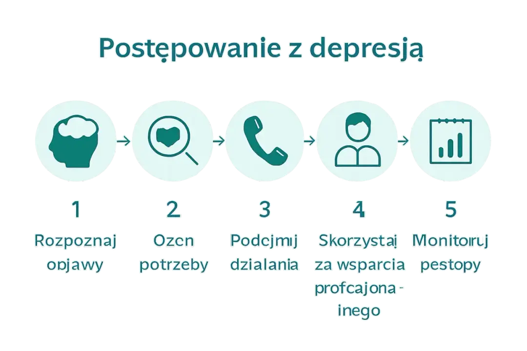 Depresja jak pomóc sobie i bliskim - skuteczne strategie wsparcia