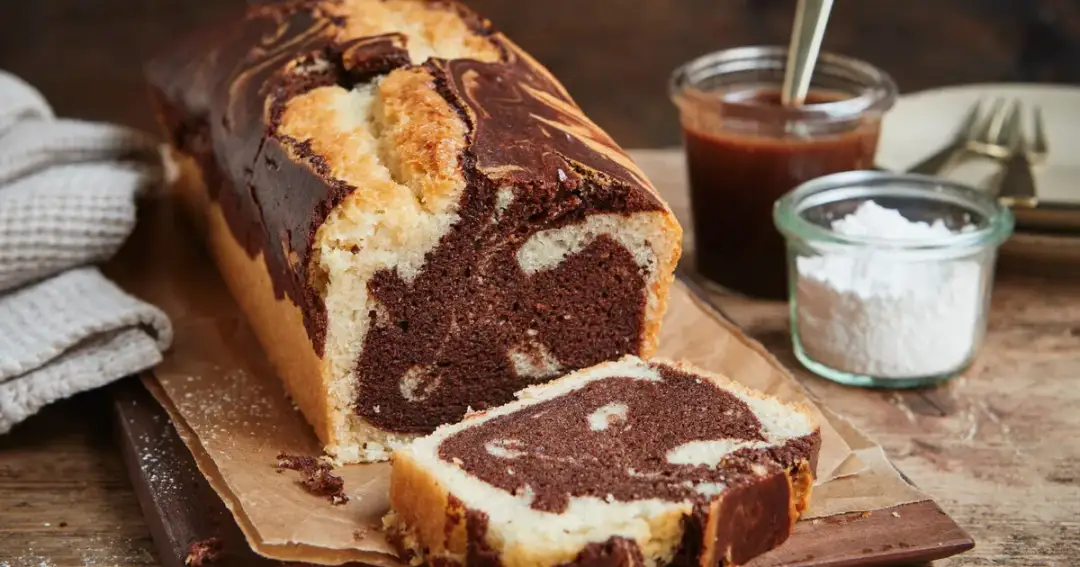 Saftiger Marmorkuchen vegan – einfaches Rezept ohne tierische Produkte