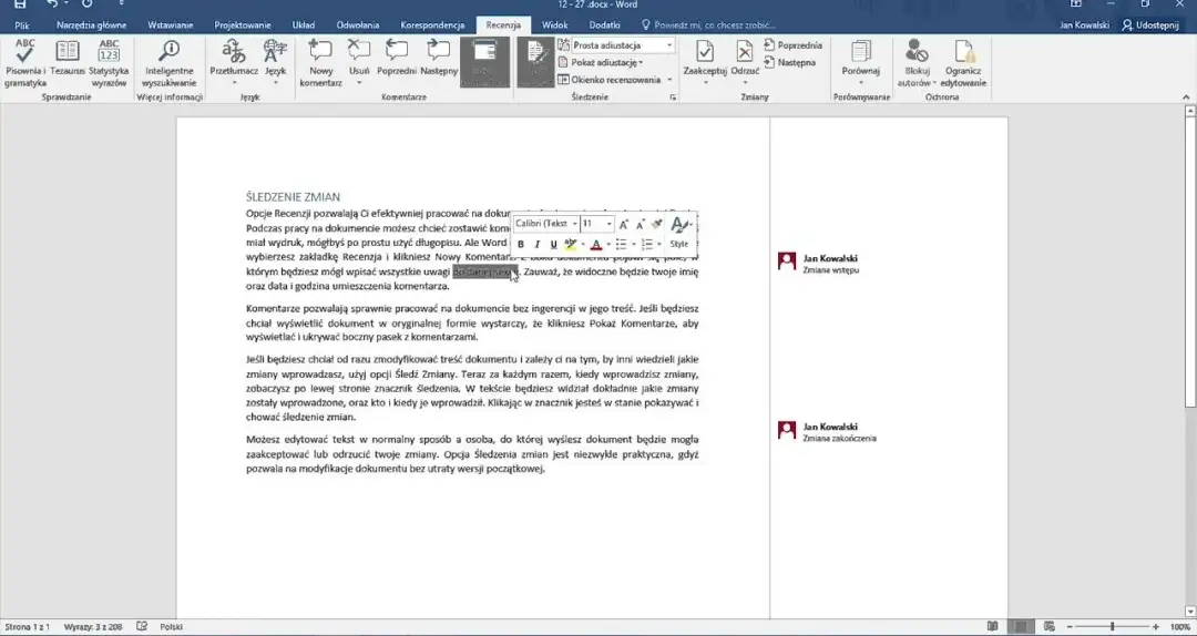 Jak cofnąć w Wordzie - proste sposoby na przywrócenie zmian