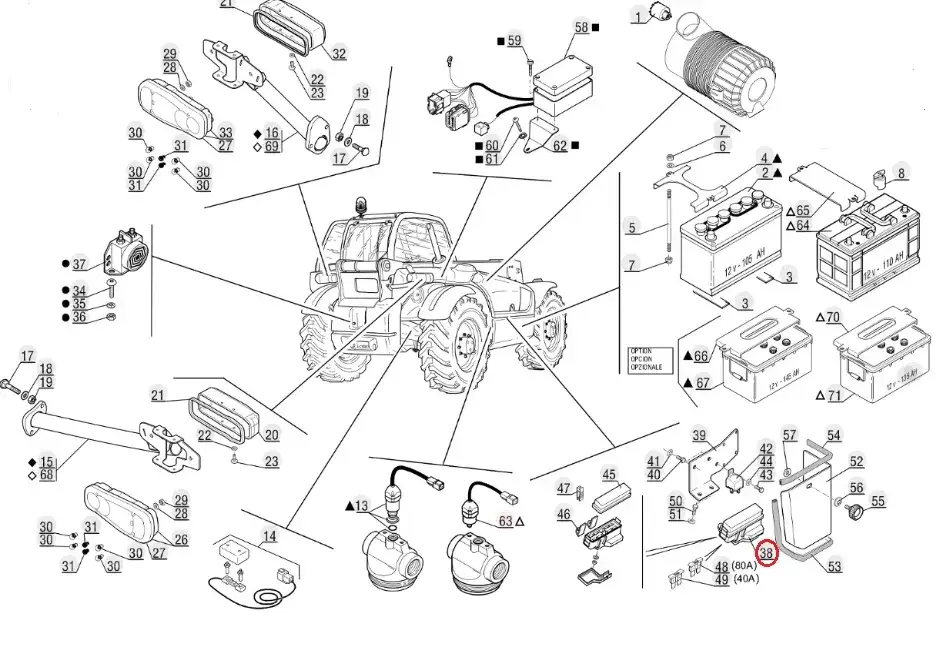 Gdzie są bezpieczniki w maszynach Manitou? Odkryj ich lokalizację