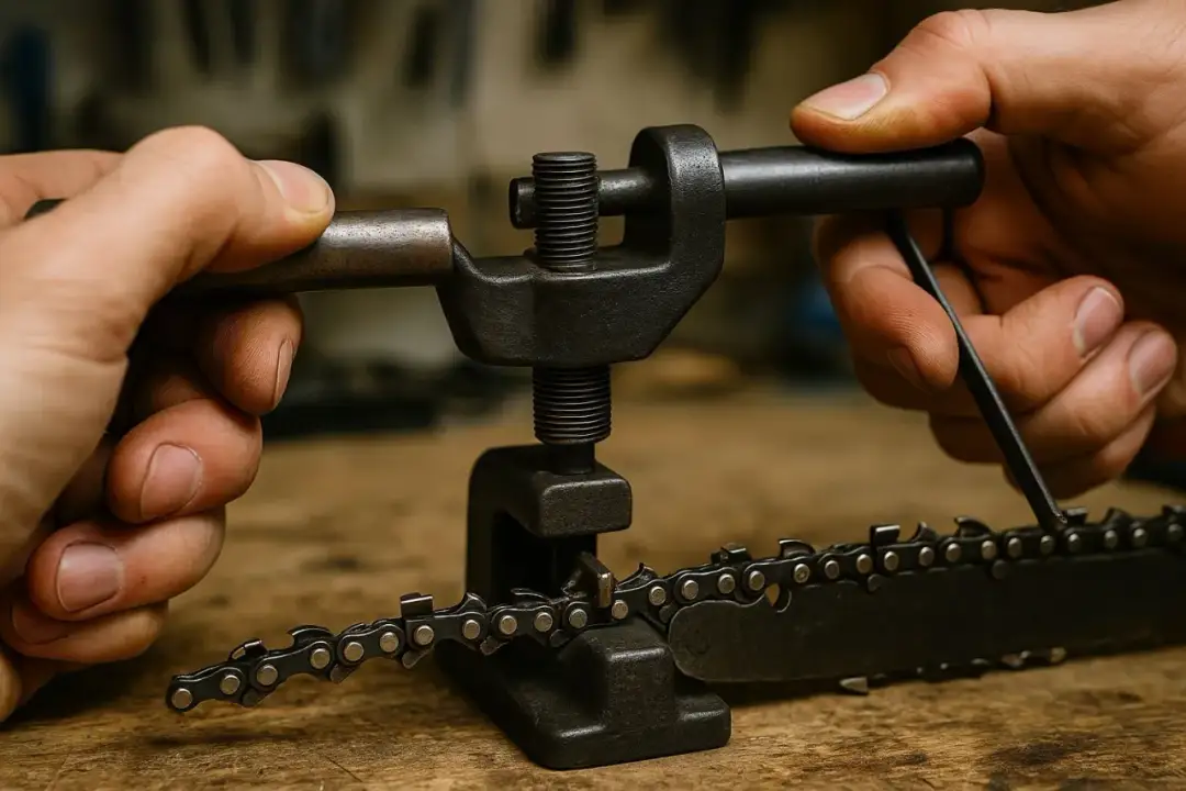 Jak skrócić łańcuch pilarki bez ryzyka uszkodzenia narzędzia
