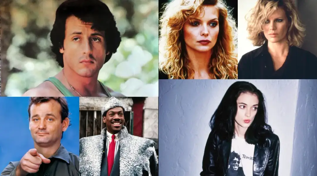 Niezapomniani aktorzy lat 80, którzy zmienili kino na zawsze