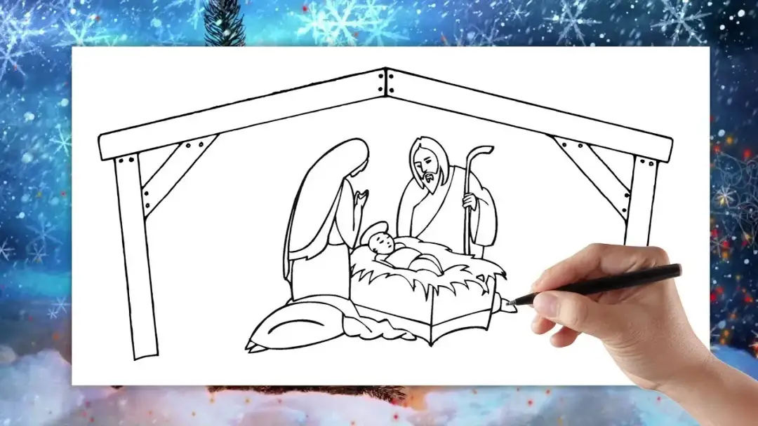 Jak narysować Jezusa dla dzieci – proste i kreatywne kroki rysunku