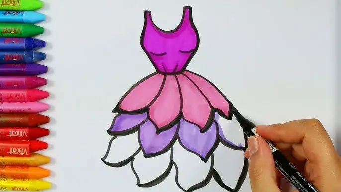 Jak narysować suknię balową - proste kroki i cenne wskazówki