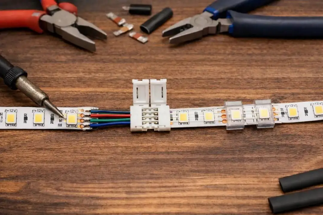 Taśma LED włącza się sama? Diagnostyka i naprawa krok po kroku