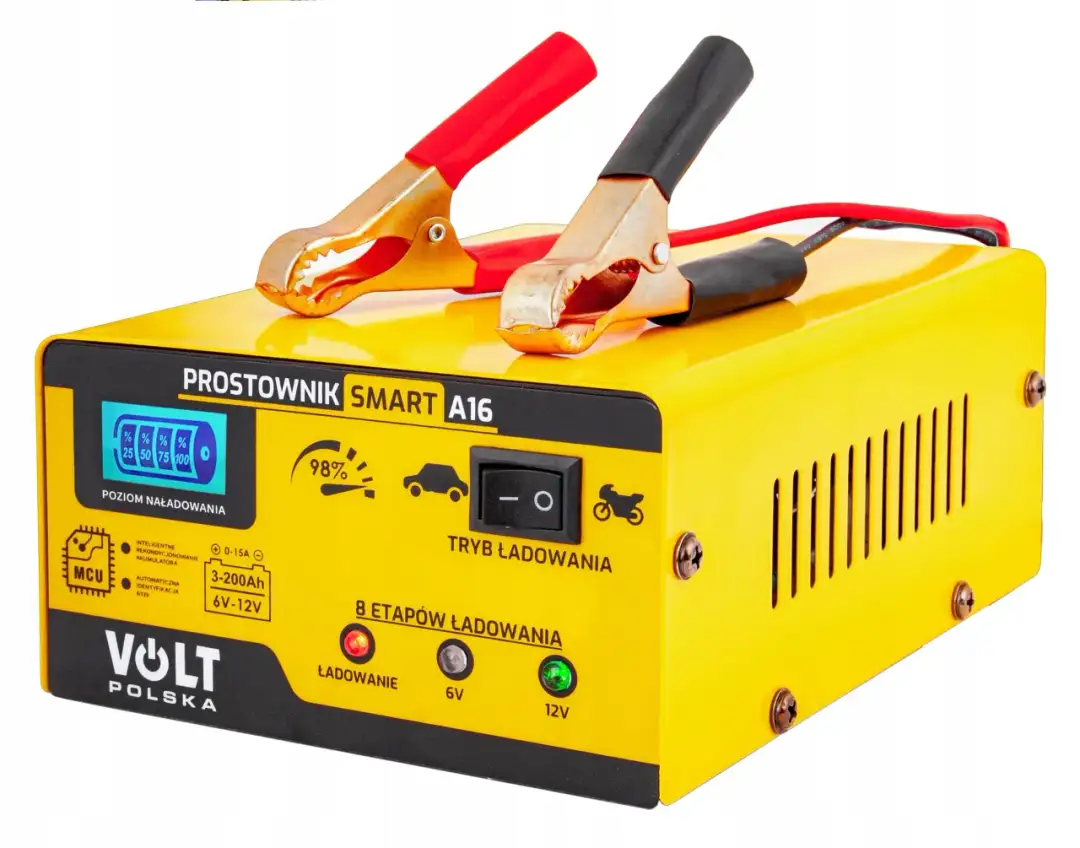 Jak oszukać prostownik automatyczny i uratować rozładowany akumulator