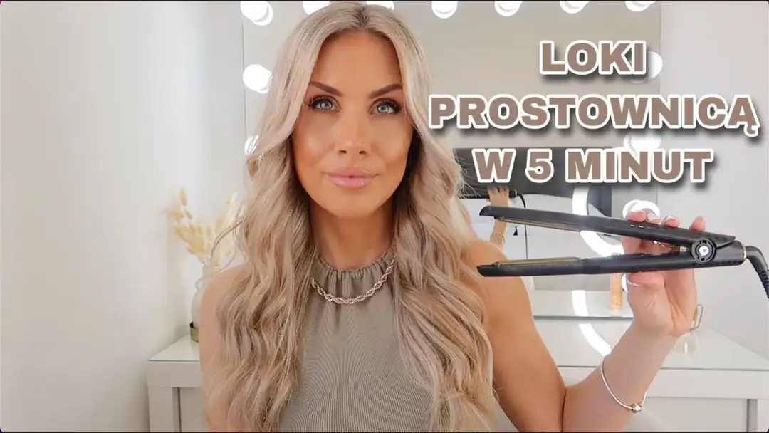 Jak zrobić loczki prostownicą? Piękne fale bez niszczenia włosów.