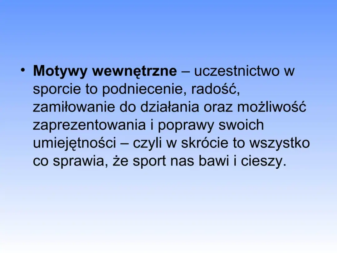 Motywacja w sporcie: Jak zrozumienie jej wpływa na sukcesy atletów