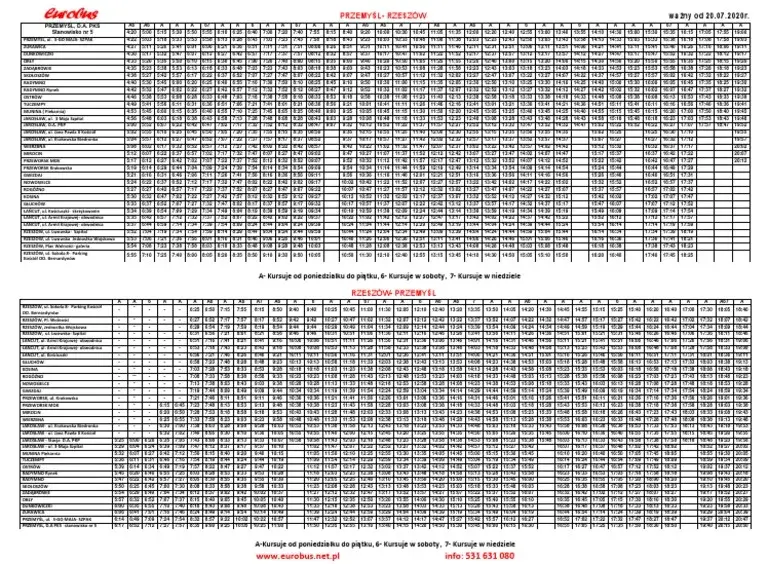 Rozkład jazdy busów Rzeszów Jarosław - ceny, czas podróży i połączenia