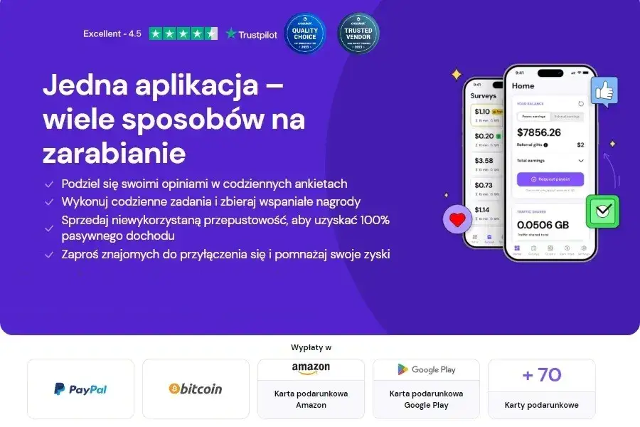 Aplikacja która płaci za klikanie - najlepsze opcje i ich zarobki
