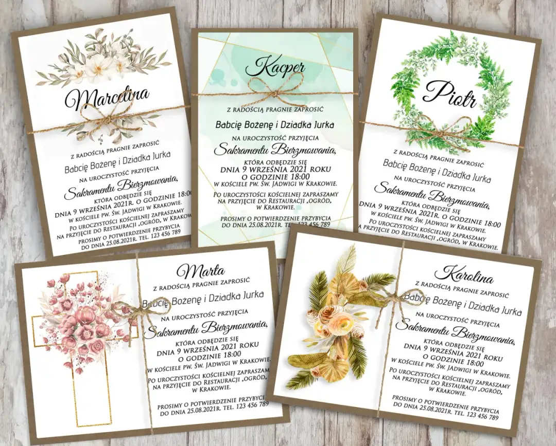 Czy na bierzmowanie zaprasza się gości i kogo warto zaprosić?