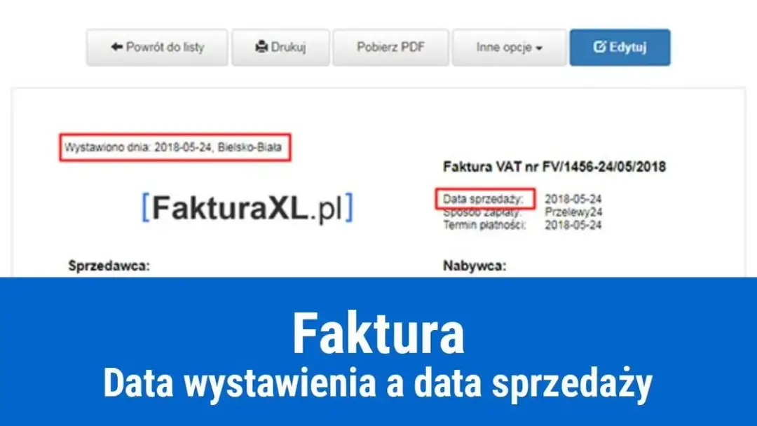 Data sprzedaży na fakturze za najem. Unikaj błędów podatkowych i księgowych