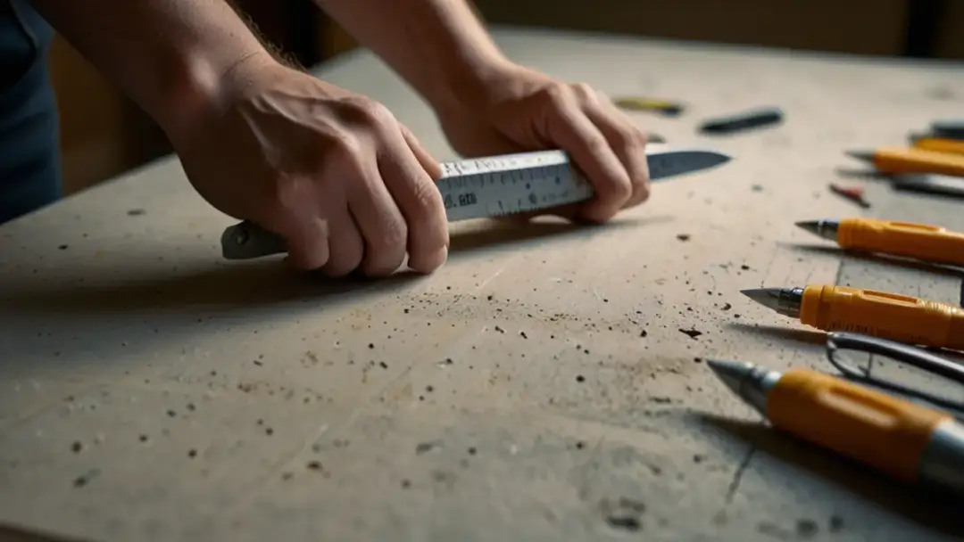 Techniki cięcia płyt gipsowych nożykiem - poradnik dla amatorów