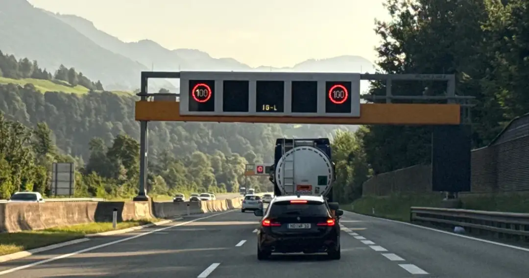 Minimalne i maksymalne prędkości na autostradach w Austrii
