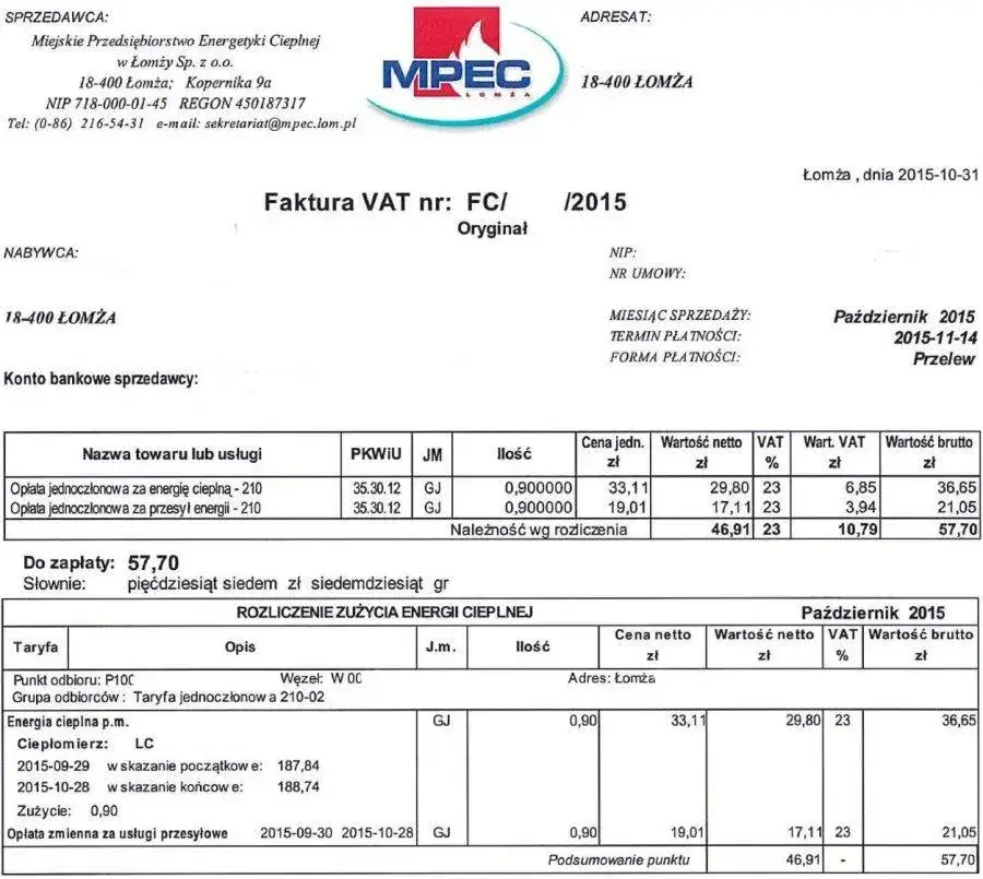 Czyste powietrze faktury wstecz: jakie faktury są akceptowane?