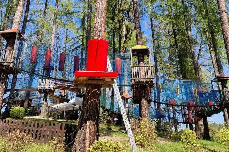 Park linowy Wałbrzych - trasy, ceny i atrakcje dla całej rodziny