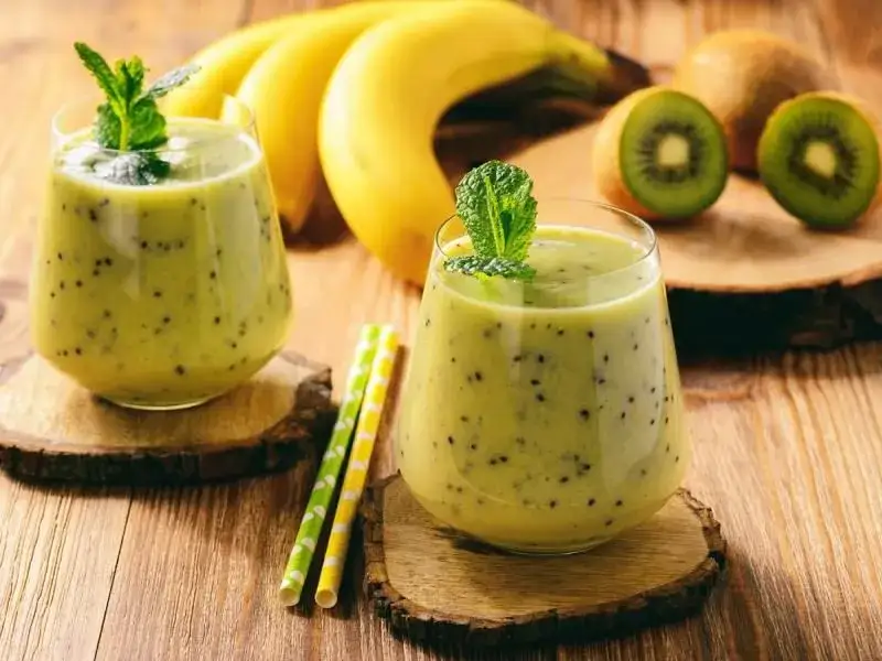 Szybki koktajl z kiwi i banana, który zachwyci Twoje kubki smakowe