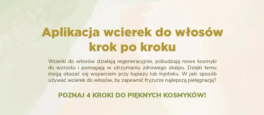Jak stosować wcierki do włosów? Poradnik krok po kroku
